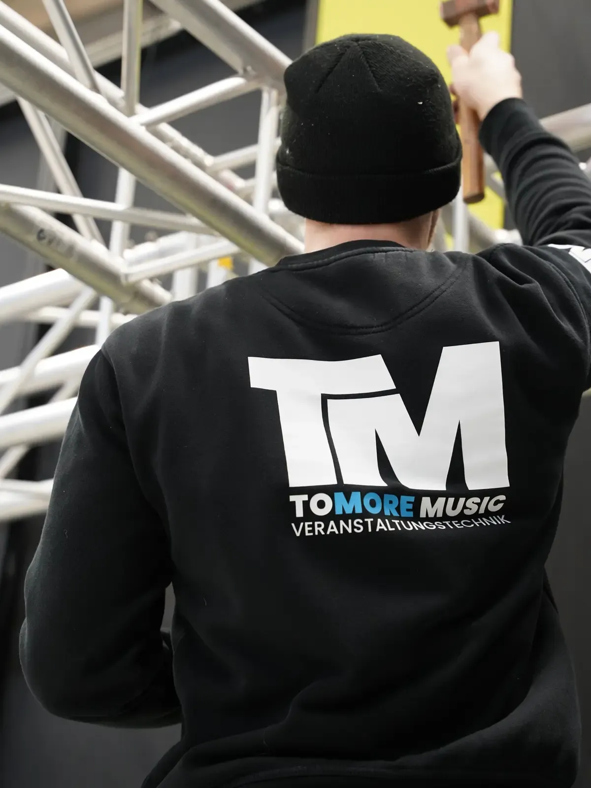 TM Eventtechnik Crew im Einsatz